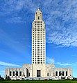 Le capitole de la Louisiane à Baton Rouge.