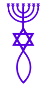 Messianic Seal with 7 Caldles.svg