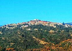 Skyline of Montecalvo Irpino