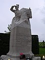 standbeeld voor Antoine Fonck overleden op 4 augustus 1914