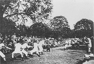 <span class="mw-page-title-main">Tug of war at the 1900 Summer Olympics</span> Tug of war at the Olympics