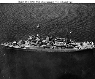 USS <i>Chincoteague</i> Tender of the United States Navy