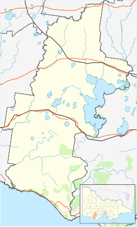 Cobrico is located in Corangamite Shire