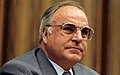 Helmut Kohl op 23 januari 1987 geboren op 3 april 1930