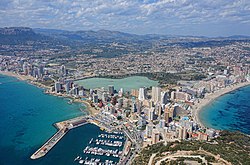 Skyline of Calp(Calpe)