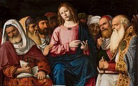 Cima da Conegliano, Christ among the Scholars, c. 1504 (National Museum in Warsaw)