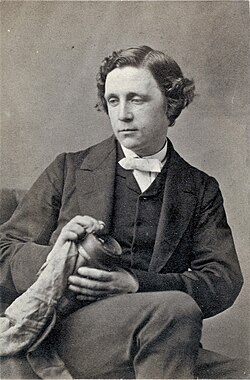 Lewis Carroll v roce 1863, foto: Oscar Gustave Rejlander