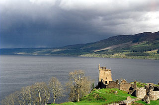 Loch Ness Lake in Scotland, United Kingdom