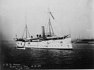 USS <i>Machias</i> (PG-5) United States schooner-rigged gunboat