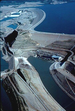 <span class="mw-page-title-main">Mangla Dam</span> Multipurpose dam in Azad Kashmir, Pakistan