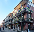 French Quarter building at day