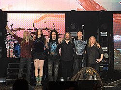 Nightwish vuonna 2015.