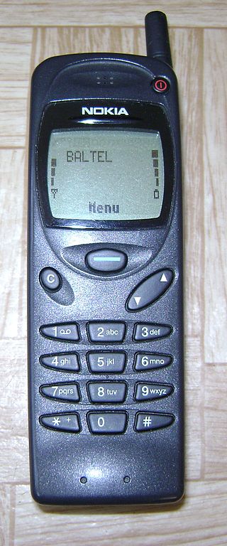 <span class="mw-page-title-main">Nokia 3110</span> 1997 cell phone model manufactured by Nokia