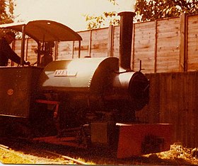 Boston's Bagnall locomotive Pixie in 1981 PixieAtCadeby.jpg