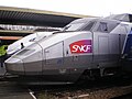 TGV Sud-Est treinstel 5 op Station Paris-Lyon.