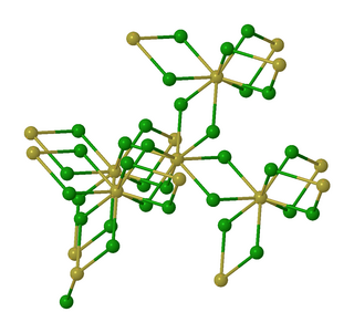 <span class="mw-page-title-main">Thorium(IV) chloride</span> Chemical compound