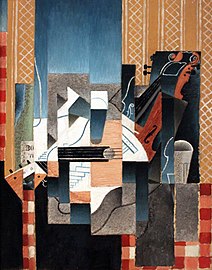 Juan Gris, 1913, Violin and Guitar, oil on canvas, 81 x 60 cm