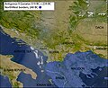 240 BC Southern borders of Illyria with the Antigonids