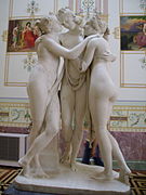 Drei Grazien (Antonio Canova, 1812–1816, Eremitage, Sankt Petersburg)