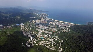 深圳大梅沙海濱公園，當地著名的濱海度假區