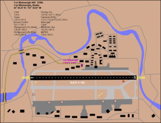 <span class="mw-page-title-main">Ladd Army Airfield</span> Airport in Fairbanks, Alaska