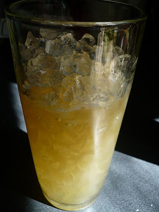 <span class="mw-page-title-main">Falernum</span> Caribbean syrup used in drinks