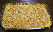 Funeral potatoes Funeralpotatoesdish.JPG