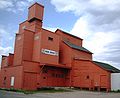 English: grain elevator in Iowa