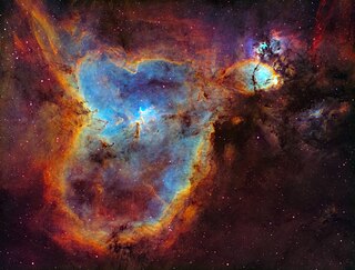 <span class="mw-page-title-main">Heart Nebula</span> Emission nebula in the constellation Cassiopeia