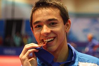 <span class="mw-page-title-main">Hugo Calderano</span> Brazilian table tennis player (born 1996)