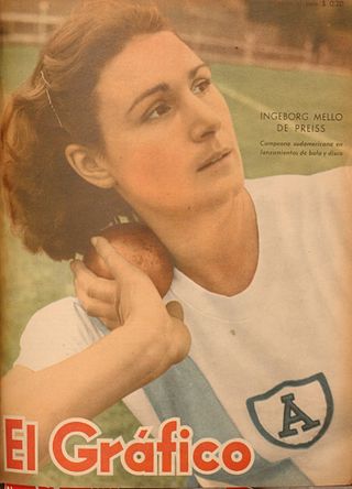 <span class="mw-page-title-main">Ingeborg Mello</span> Argentine shot putter and discus thrower