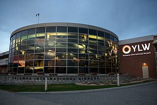 <span class="mw-page-title-main">Kelowna International Airport</span> International airport in British Columbia, Canada