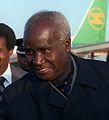 Kenneth Kaunda op 30 maart 1983 geboren op 28 april 1924