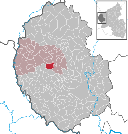 Läget för Krautscheid i Eifelkreis Bitburg-Prüm