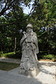 Statue of a military official on the Spirit Way