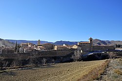 Skyline of Mirambel