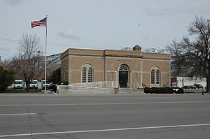 U.S. Post Office in Nephi, April 2010