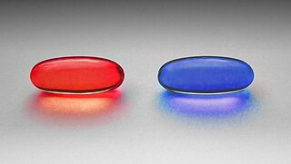 <span class="mw-page-title-main">Red pill and blue pill</span> Dilemma between painful truth and blissful ignorance