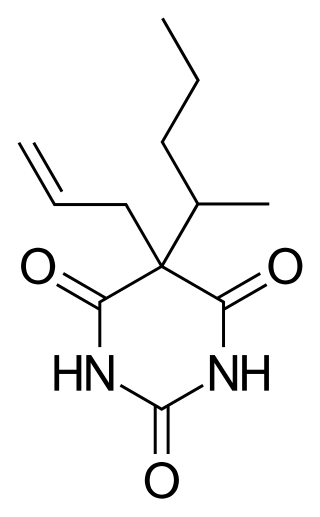 <span class="mw-page-title-main">Secobarbital</span> Obsolete sedative-hypnotic