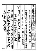 Thumbnail for Zhang Qiujian Suanjing