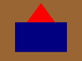 The distinguishing patch of the 25th Battalion (Nova Scotia Rifles), CEF.