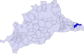 Localisation de Cómpeta