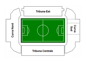 A plan of the layout of the Tardini EnnioTardini.png