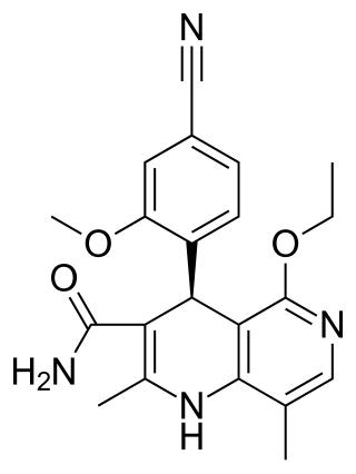 <span class="mw-page-title-main">Finerenone</span> Chemical compound