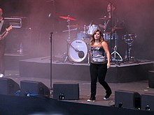 Kelly Clarkson au festival de musique Stars For Free à Berlin en Allemagne le 9 septembre 2011.