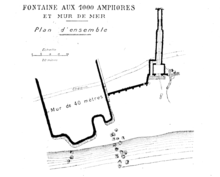 Plan général du site levé lors de la découverte