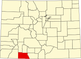 Contea di Archuleta – Mappa