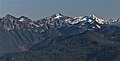 Northwest aspect of Mount Tommy Thompson (centered) seen from Sauk Mountain