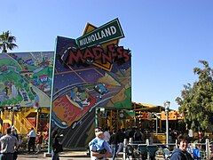 Entrée de Mulholland Madness à Disney's California Adventure