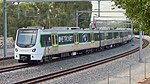 Transperth C-series train on the Armadale line